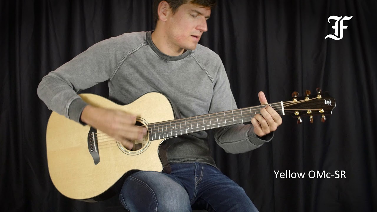 Furch Yellow OMc-SR Acoustic Guitar