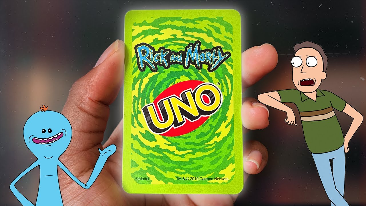 Rick & Morty UNO | How To Win UNO With Mr. Meeseeks Special Rule | Card Highlight + Gameplay Video