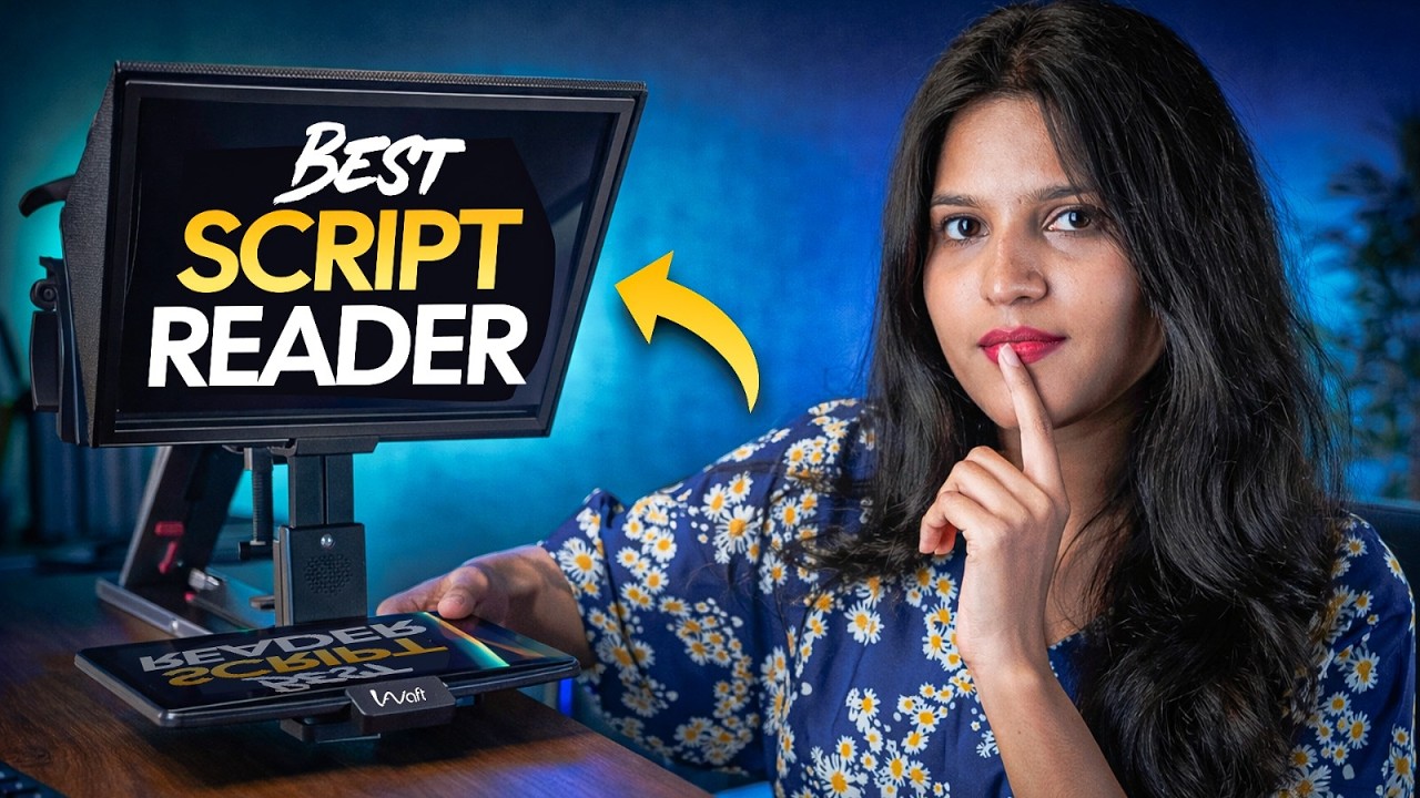 Best Teleprompter for YouTube Videos | Teleprompter Setup Guide