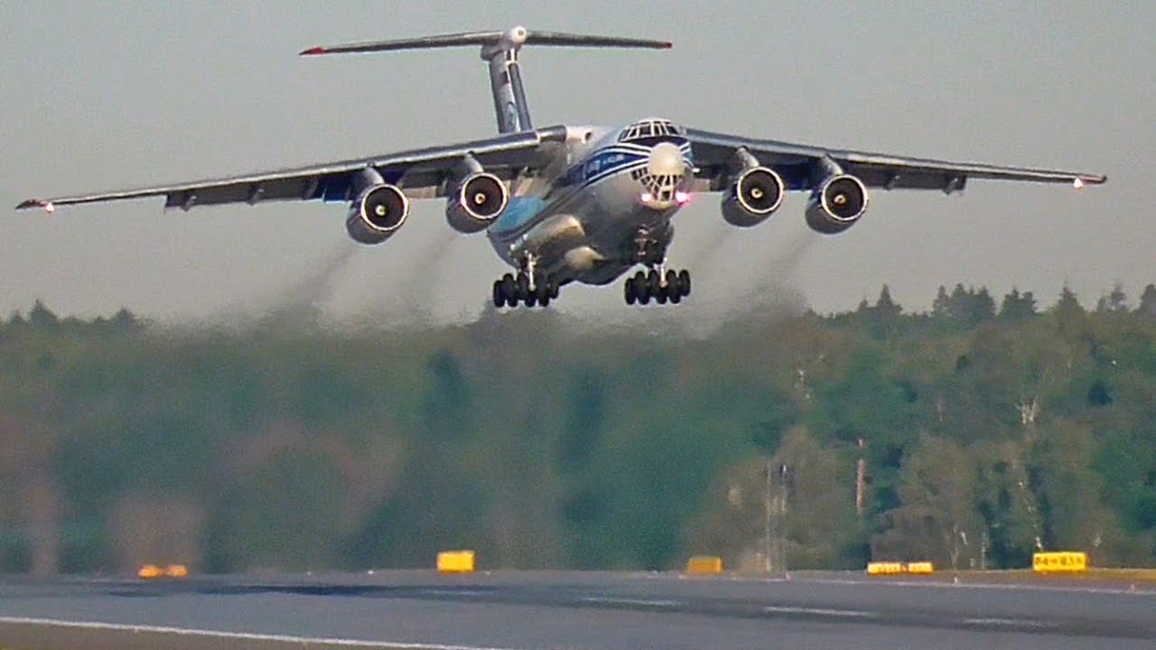 The sound is not the same at all. IL-76 with engines - PS-90A / Sheremetyevo Airport 2022