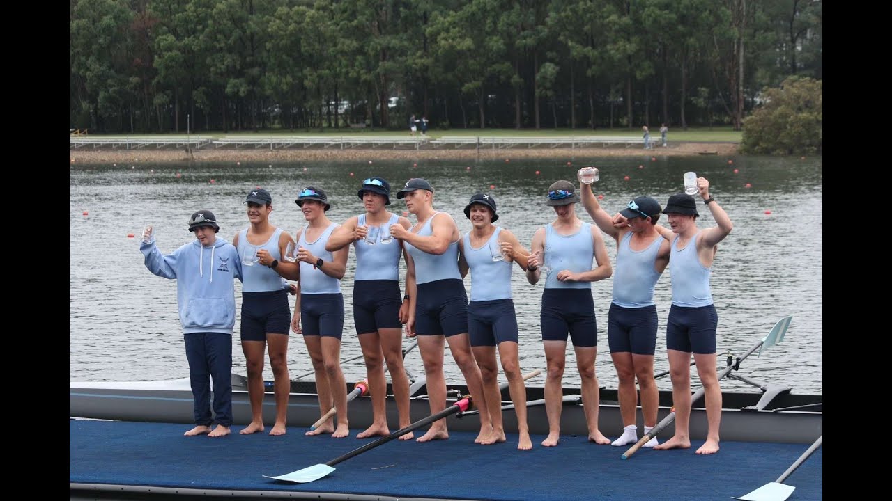The kings school 1st Junior VIII 2024 (AAGPS HOTR champs and U17 Schoolboy national champs