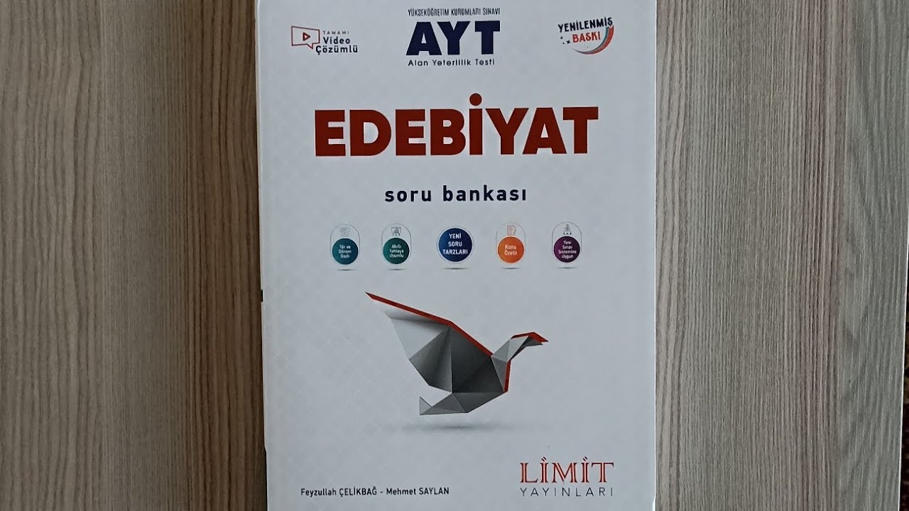 LİMİT YAYINLARI AYT EDEBİYAT SORU BANKASI