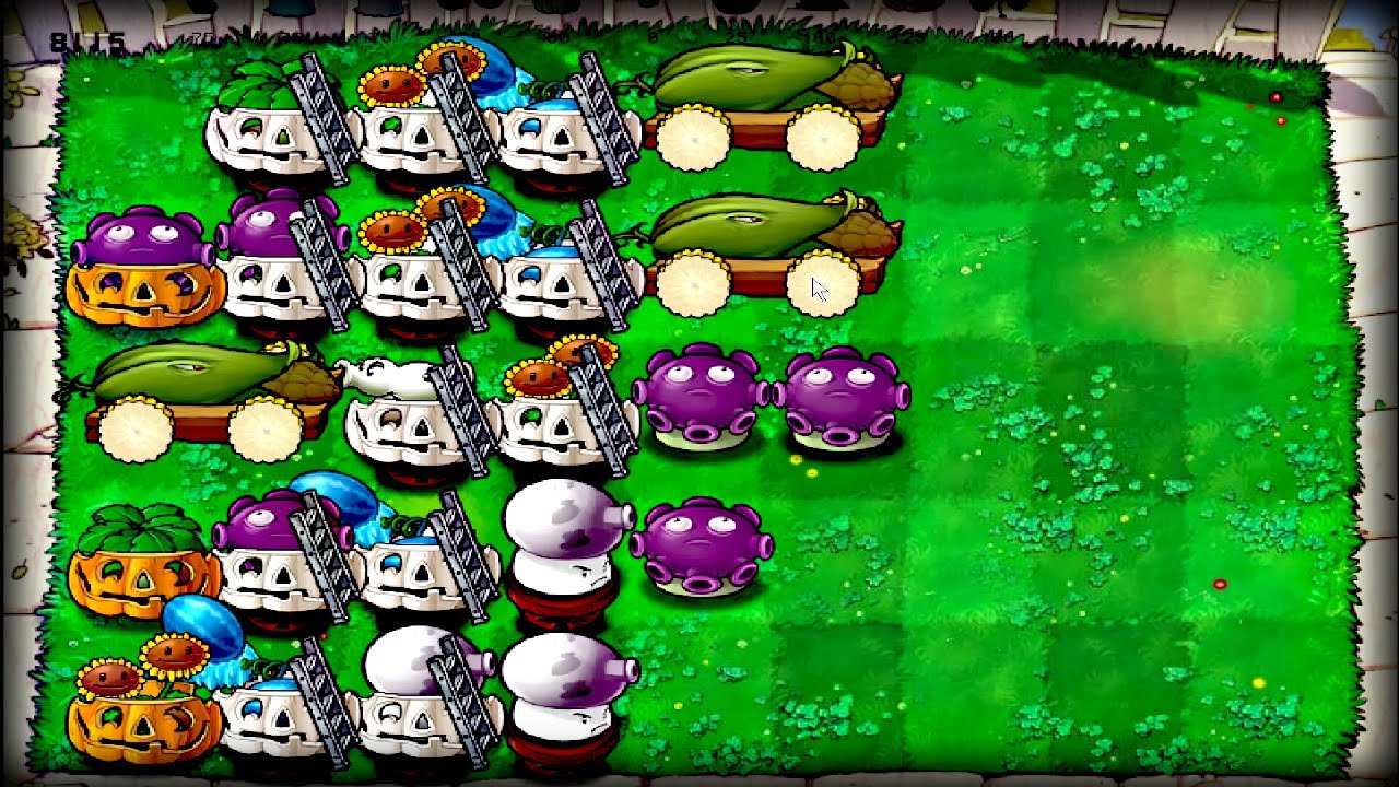 Cobless/Cob Hybrid in Survival Day Endless | Plants Vs. Zombies | 6100+ Flags