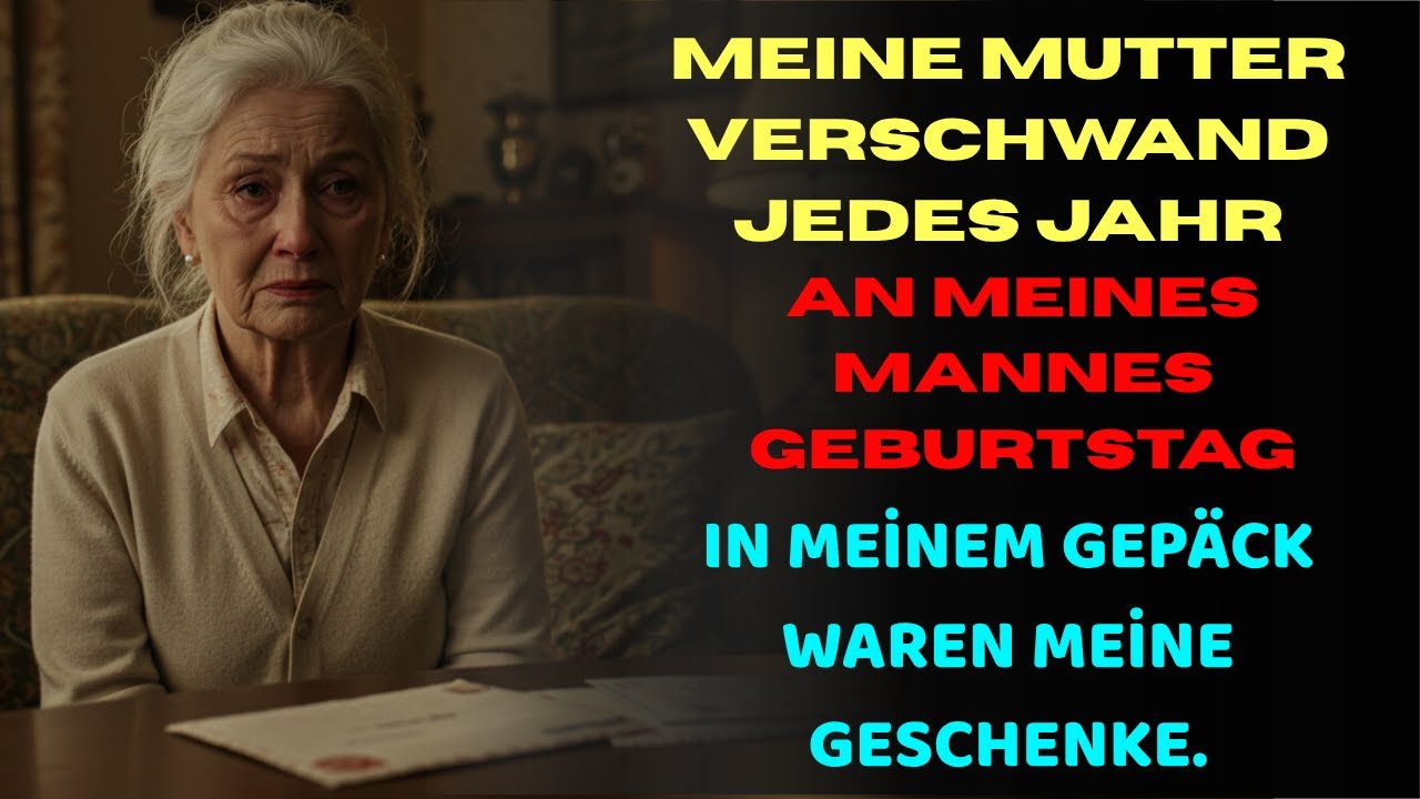 Jedes Jahr verschwand meine Mutter 👵💔Was ich im Kofferraum fand, schockierte mich
