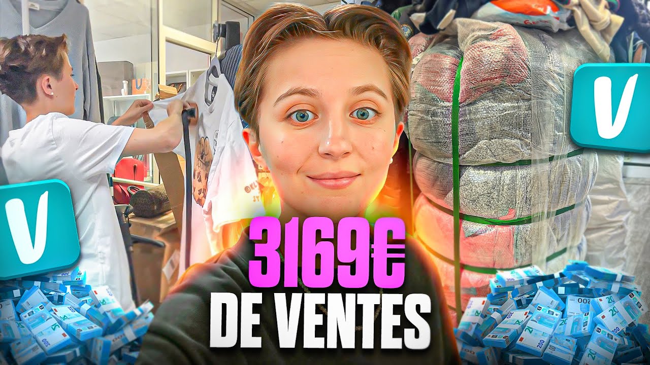 1 SEMAINE DANS MA VIE DE REVENDEUSE VINTED - ON PRÉPARE L'HIVER (ça promet)
