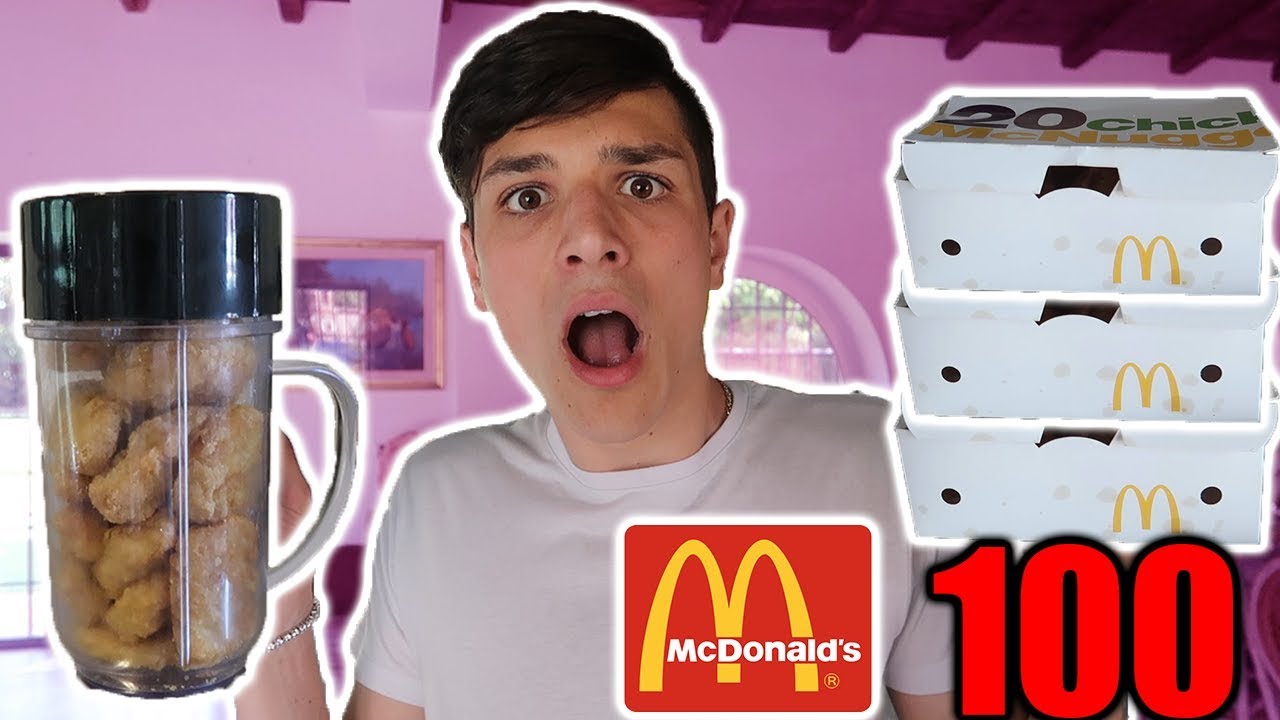 HO FRULLATO 100 CHICKEN MC NUGGETS!!! *fail*