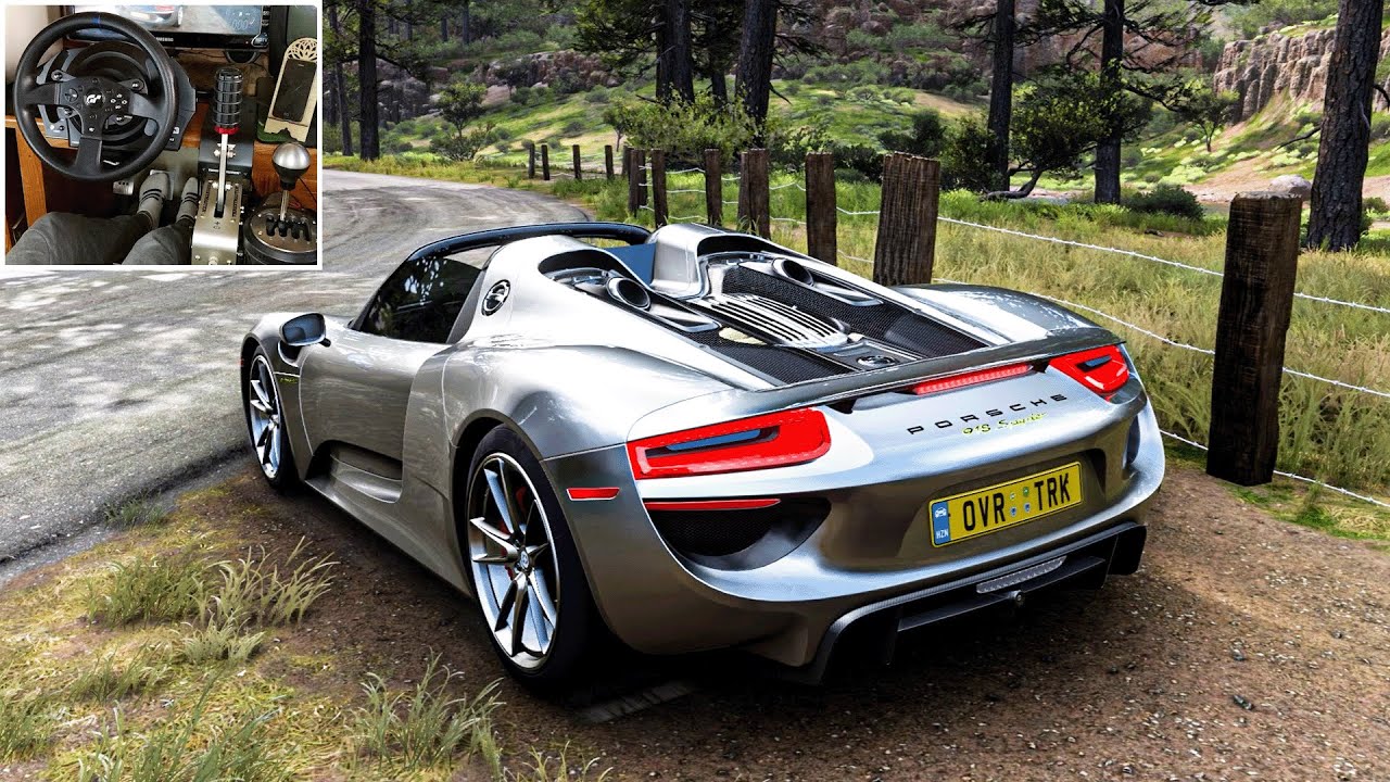 1400HP Porsche 918 Spyder - Forza Horizon 5 | Thrustmaster T300RS Gameplay