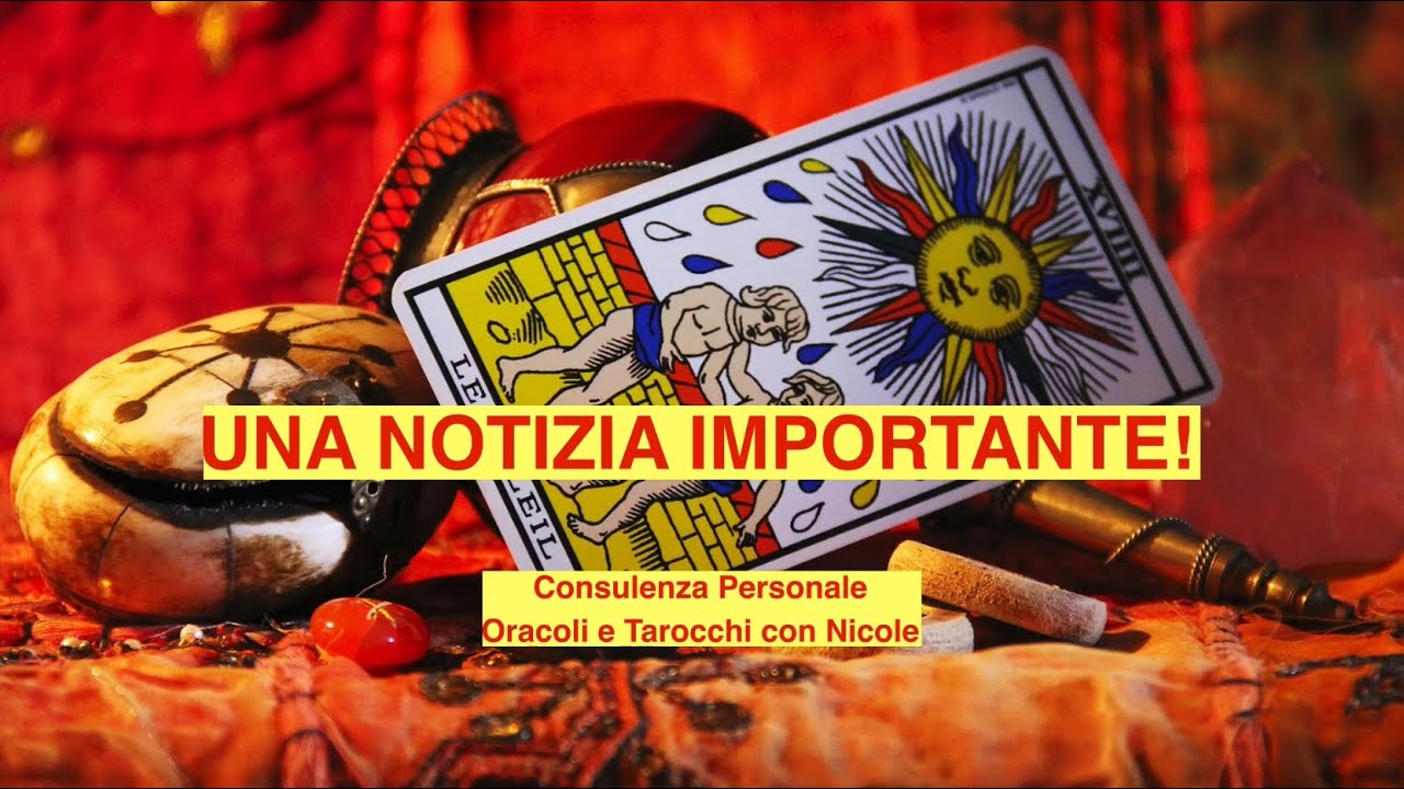 #1231 💥UNA NOTIZIA IMPORTANTE!💥 #consulenzapersonale #tarocchiinterattivi 