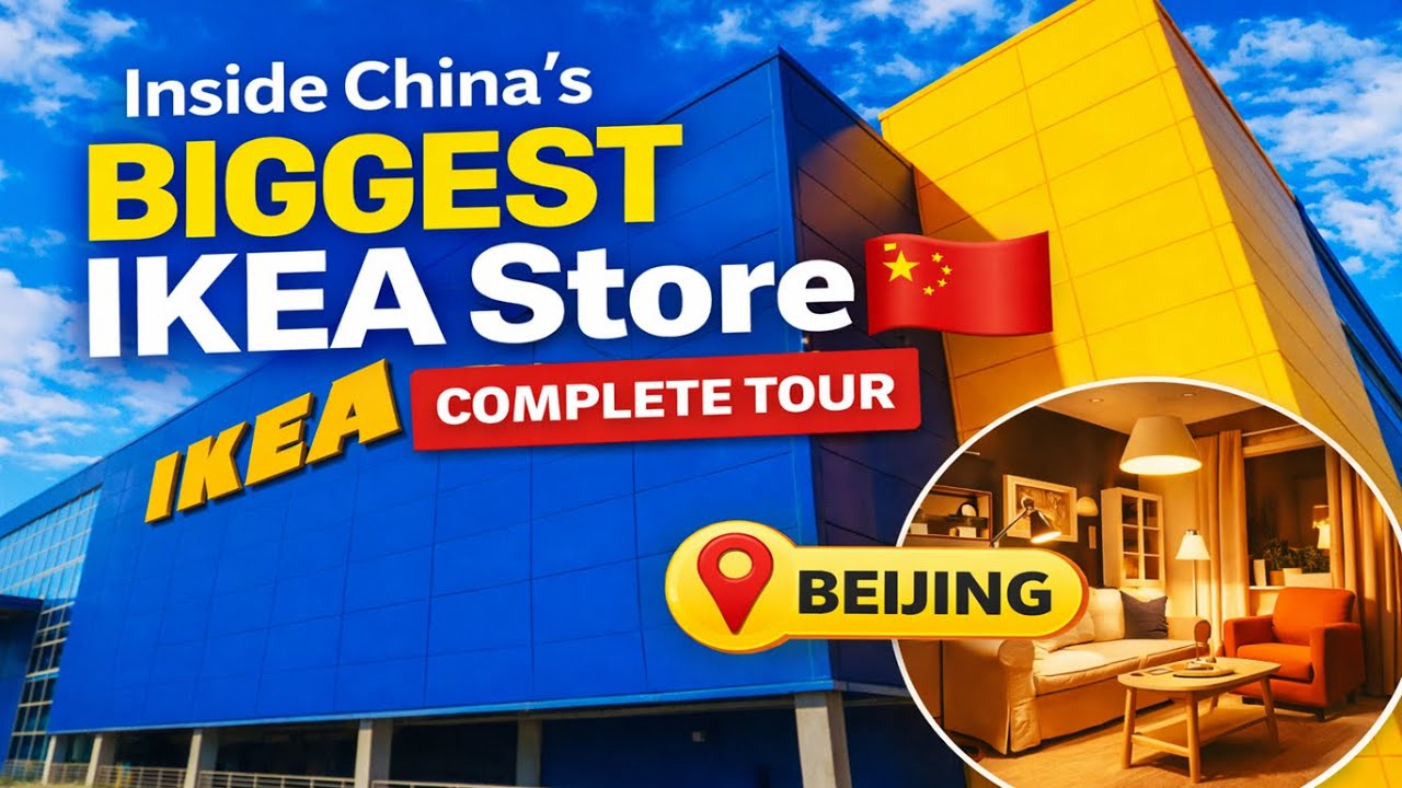 Inside China's BIGGEST IKEA Store | Complete Tour