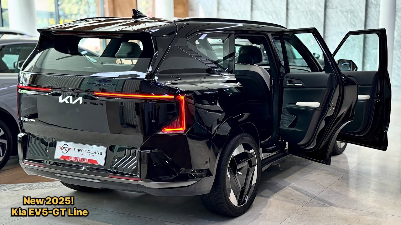 New Arrival! 2025 Kia EV5-GT Line - Full-Options Luxury Interiornand Exterior Details