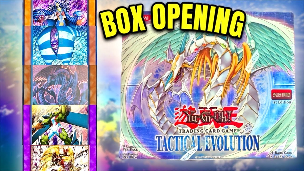 *LIVE* TACTICAL EVOLUTION (TAEV) 1st Ed Yugioh Box Opening!