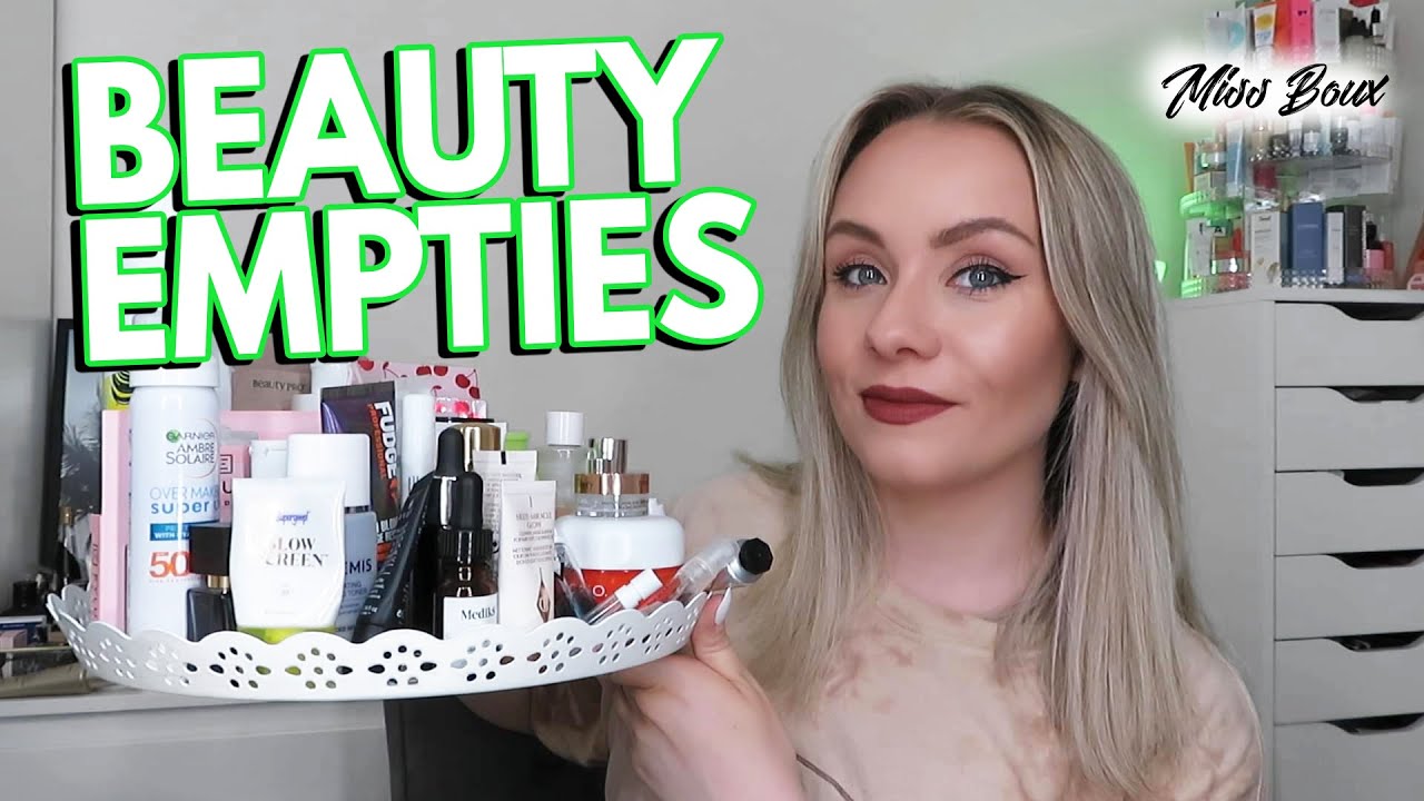 SKINCARE & BEAUTY EMPTIES JUNE 2022 | WHAT PRODUCTS I'VE USED UP & PRODUCT REVIEW | MISS BOUX