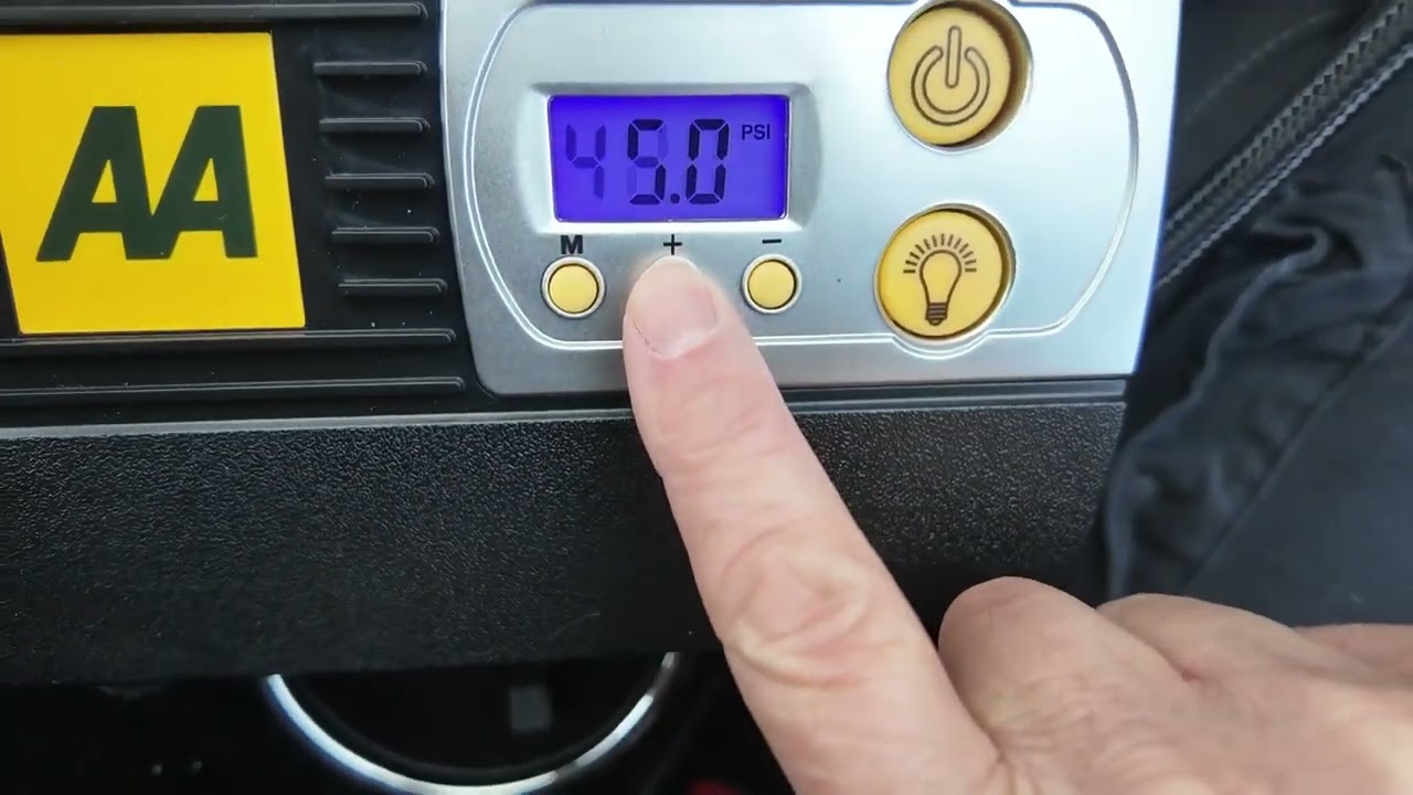 Car Tyre Compressor from the AA