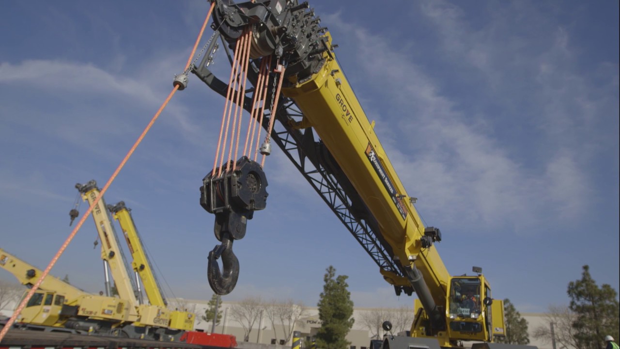 K100&trade; Synthetic Crane Rope: Installation