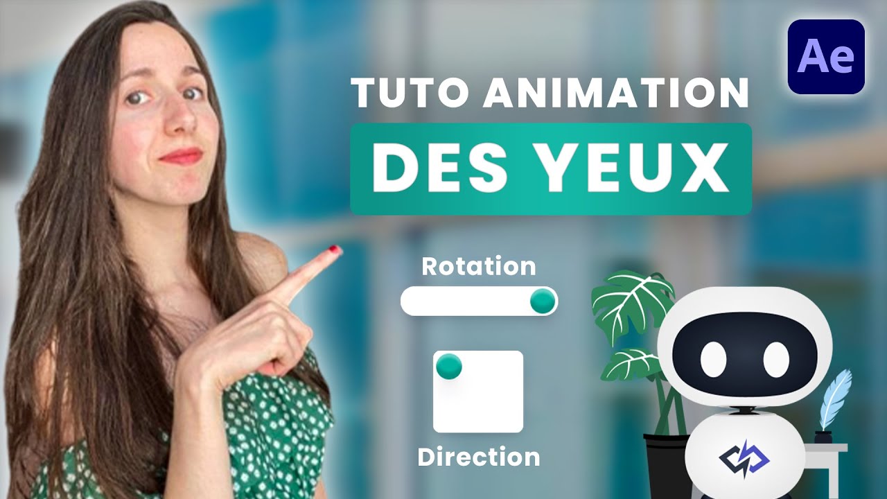 Tuto - Animer les yeux d'un personnage avec After Effects #1