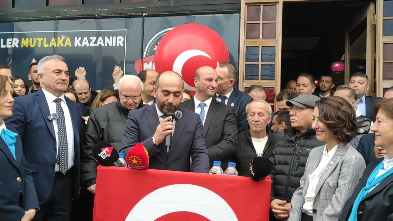 İYİ Parti Belediye Başkan Adayı Murat Sesli'nin Seçim Bürosu açılışı