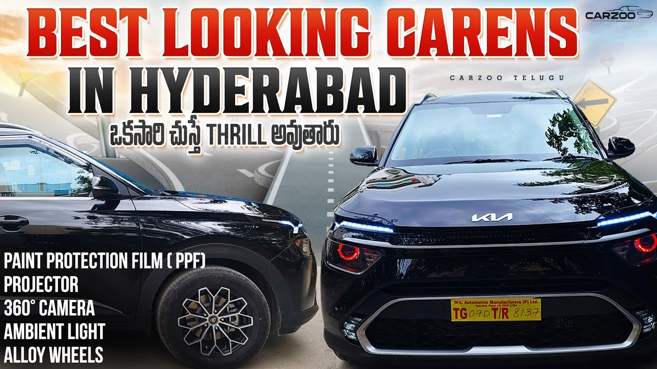 CARENS MODIFIED || CARENS BASIC MODEL MODIFICATION || CARZOO HYDERABAD