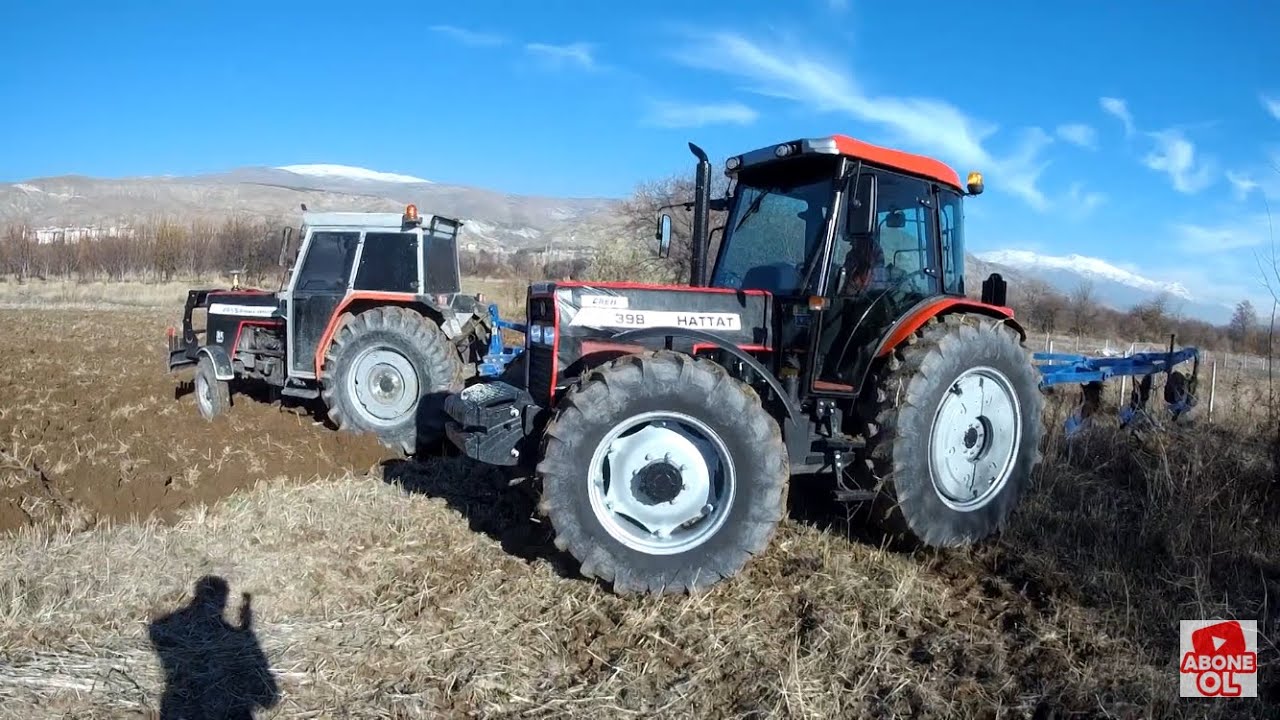 İkiside İyi Çekiyor Hattat 398 Massey Ferguson 285s
