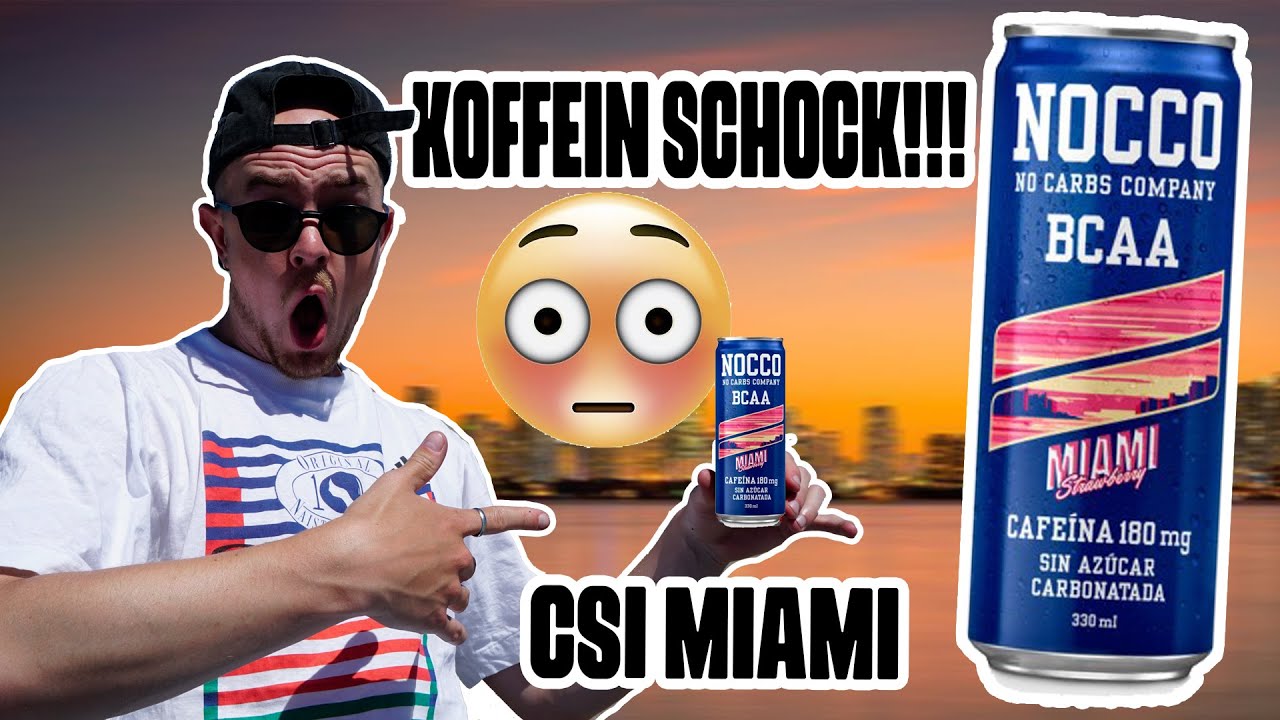 180MG KOFFEIN &Uuml;BERDOSIS?! DER NOCCO MIAMI IM TEST