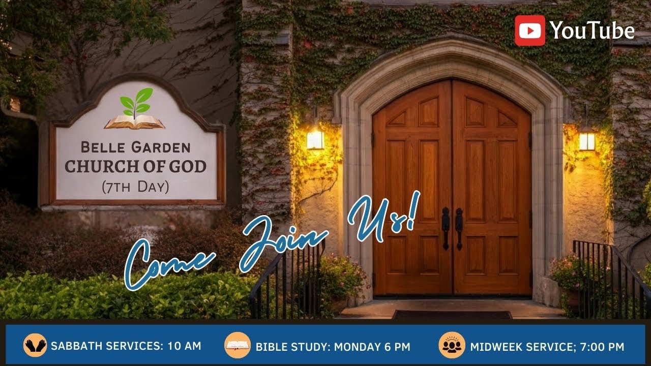 Live Sabbath Worship | Belle Garden Church of God 7th Day | April 26, 2025