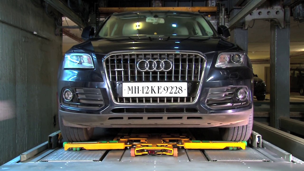 Fully Automatic Parking in Mumbai - 1.074 parking places -  WÖHR Multiparker 760