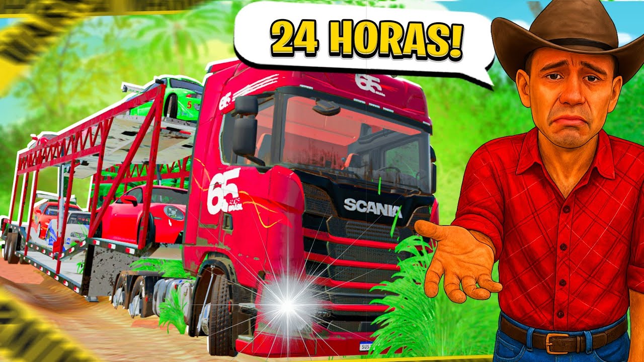 24 HORAS PRA DESATOLAR ESSA CEGONHAA!!!! NO SIMULADOR BRASILEIRO!