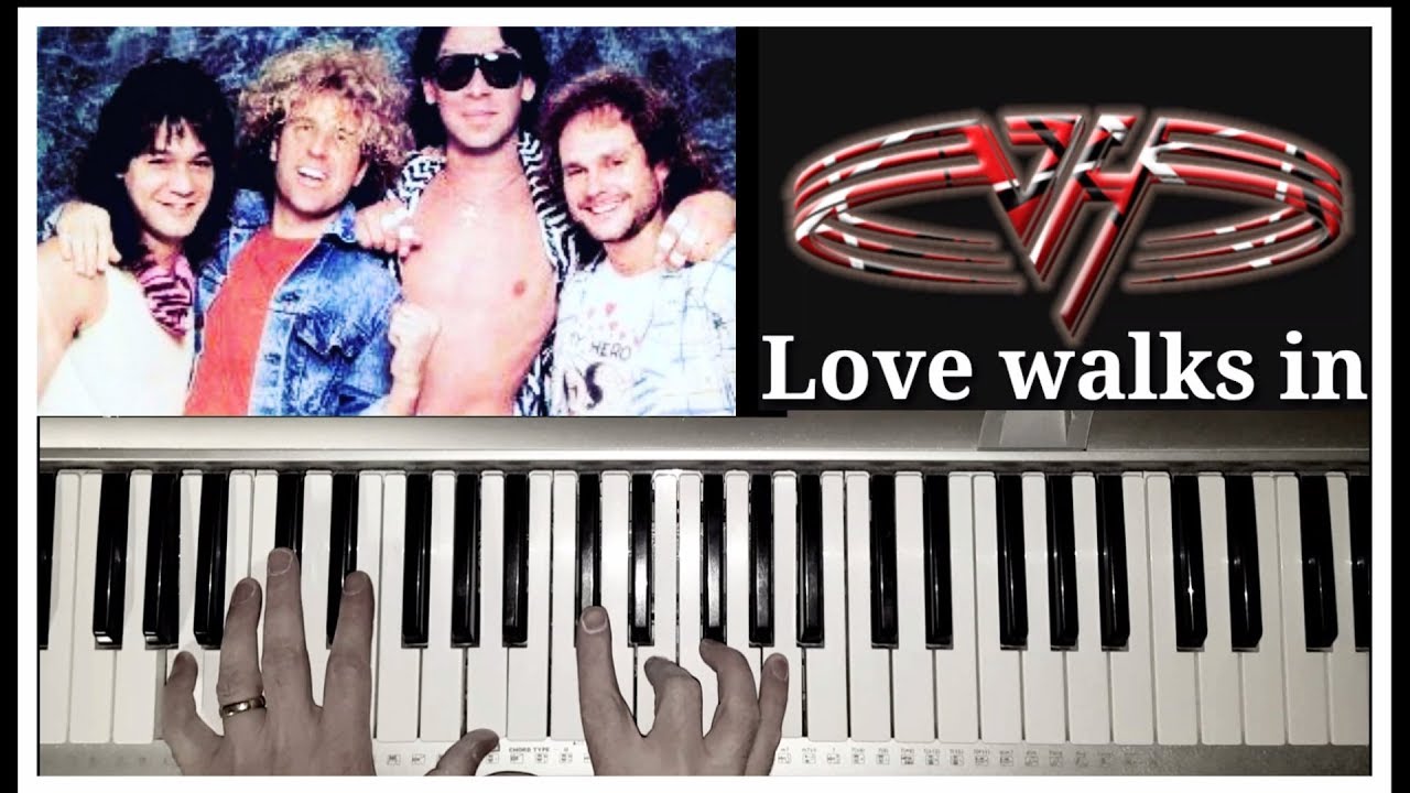 Van Halen Love walks in Piano Keyboard cover Steve Szara