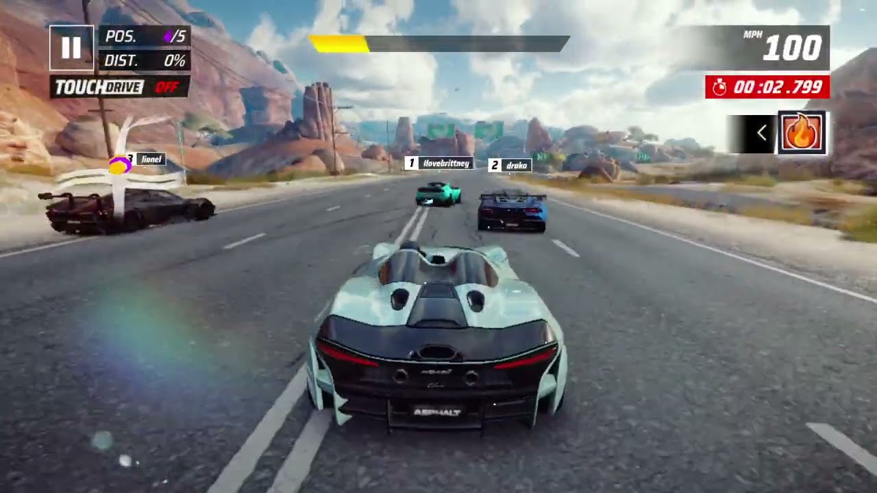 Asphalt Legends - Speed Resolutions Season missions episode 2: New Year Drive