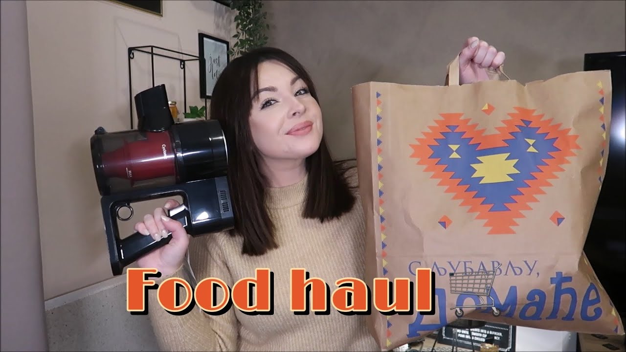 FOOD/HOME HAUL (Lidl, Mega Maxi iii USISIVAČ 🥳😂)