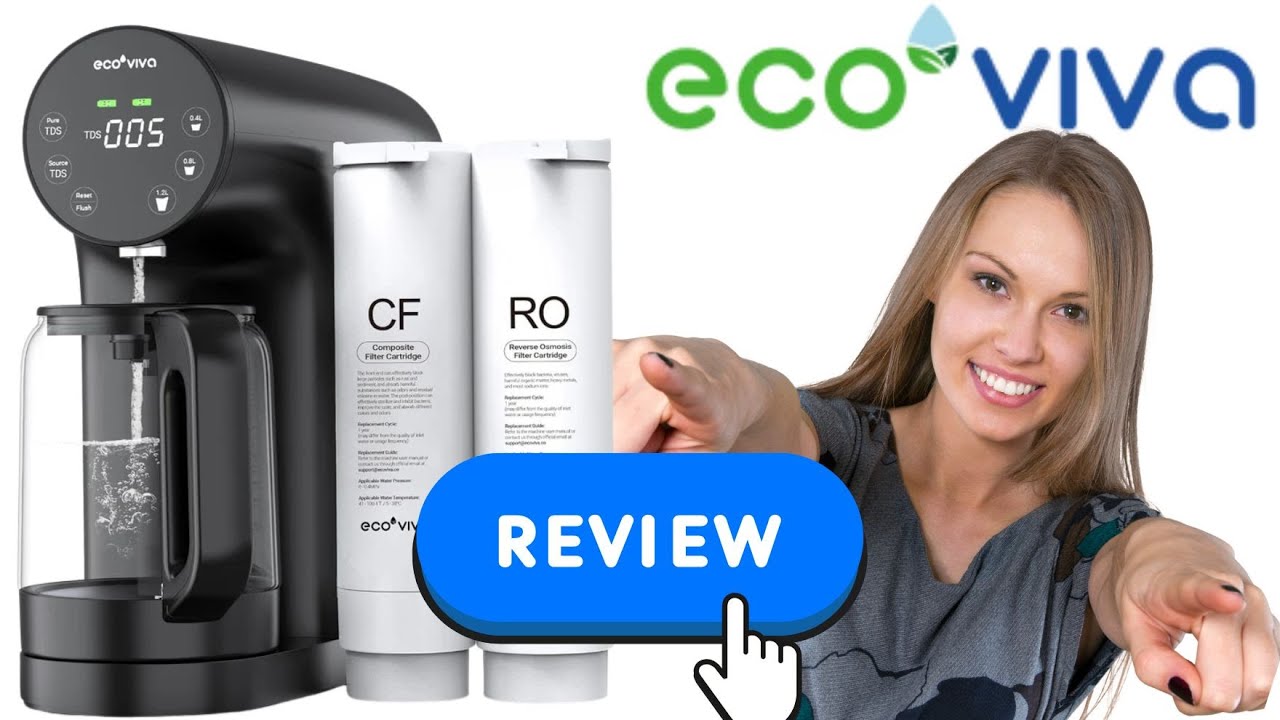 Ecoviva Portable Countertop Reverse Osmosis System WP-RO-200G