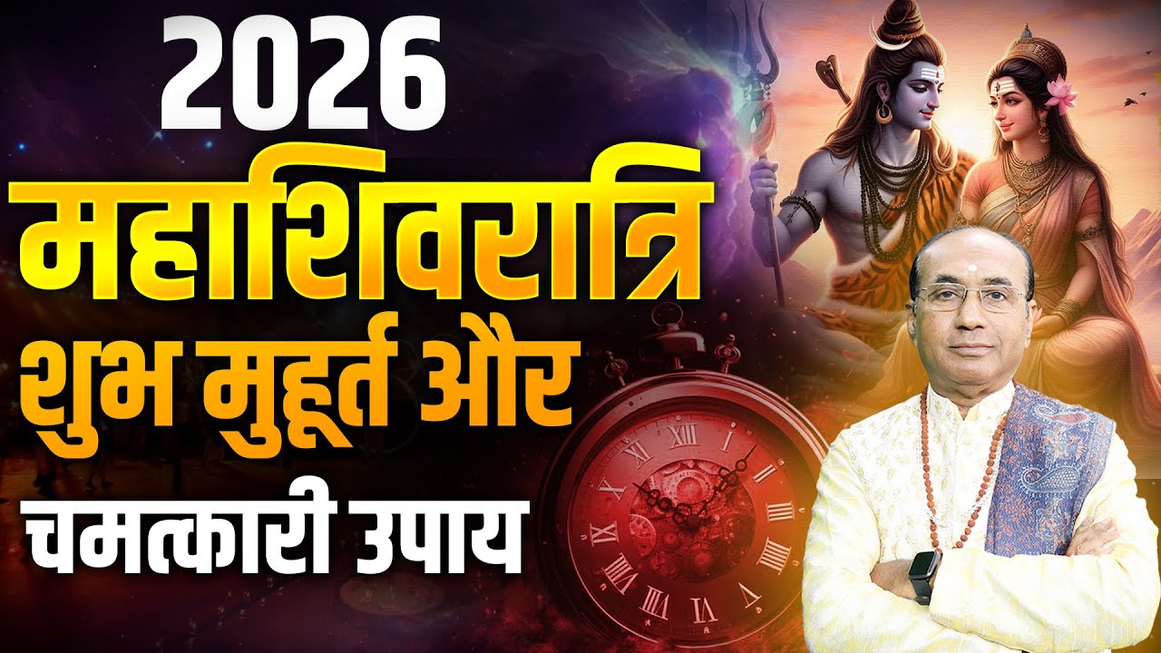 शिवरात्रि 2026 में किस समय करें पूजा? | Mahashivratri 2026 Shubh Muhurat | Mahashivratri 2026