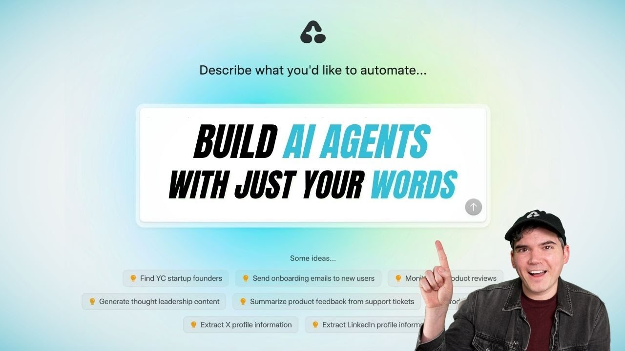 Airtop Agents Quickstart: The First Conversational Web Automation Builder