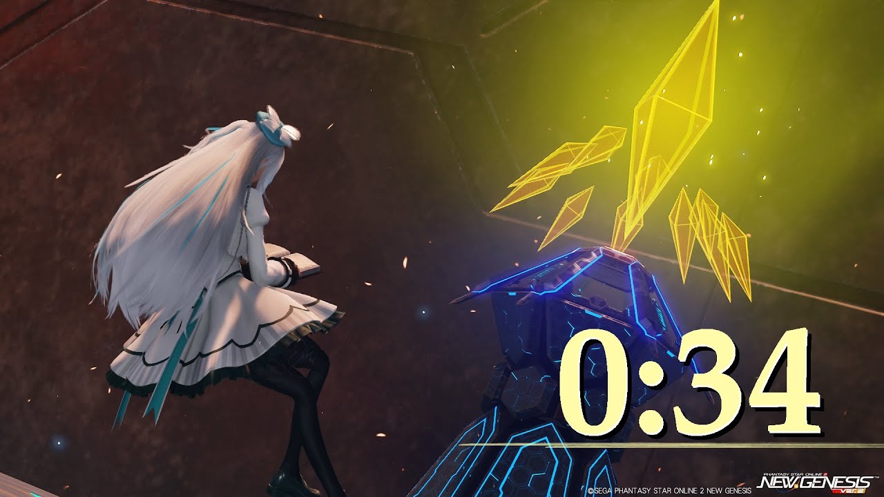 【PSO2:NGS】スティアトルーパーズ ソロ ０分３４秒【〇〇/Wa】