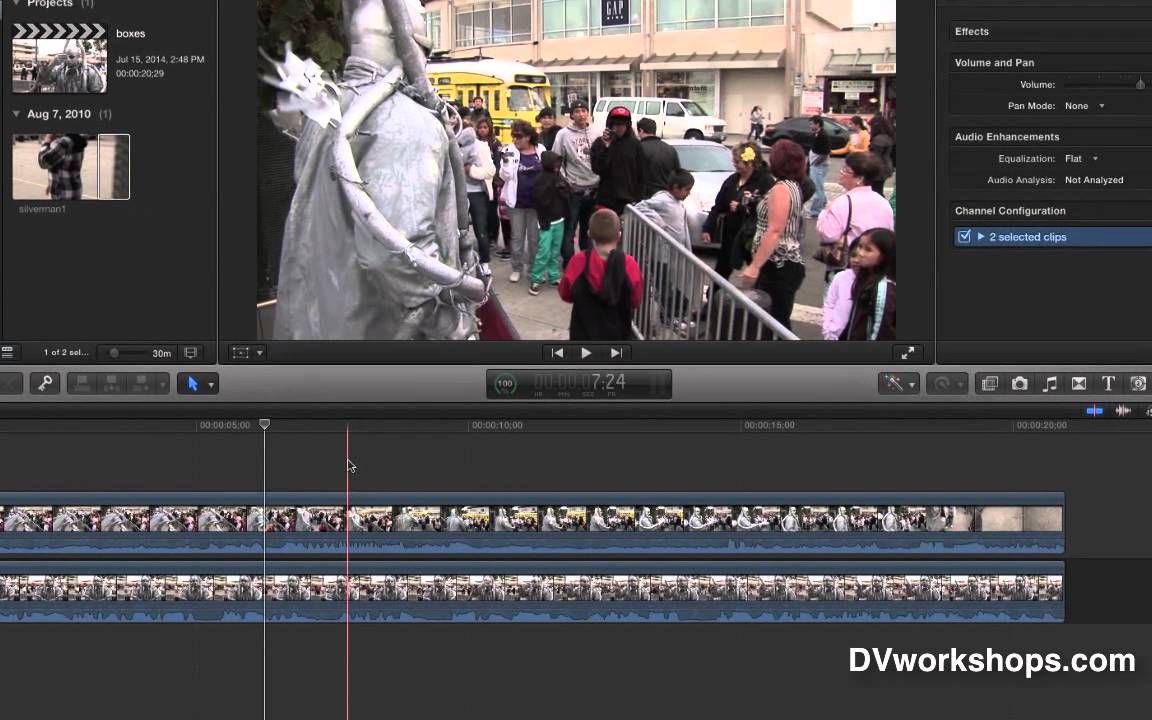 Final Cut Pro X Tutorial: How to Create Multiple Boxes on the Screen