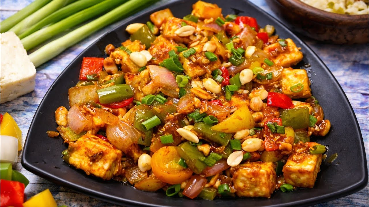 How To Make Kung Pao Paneer Like A Chef 👨‍🍳 #paneerrecipe
