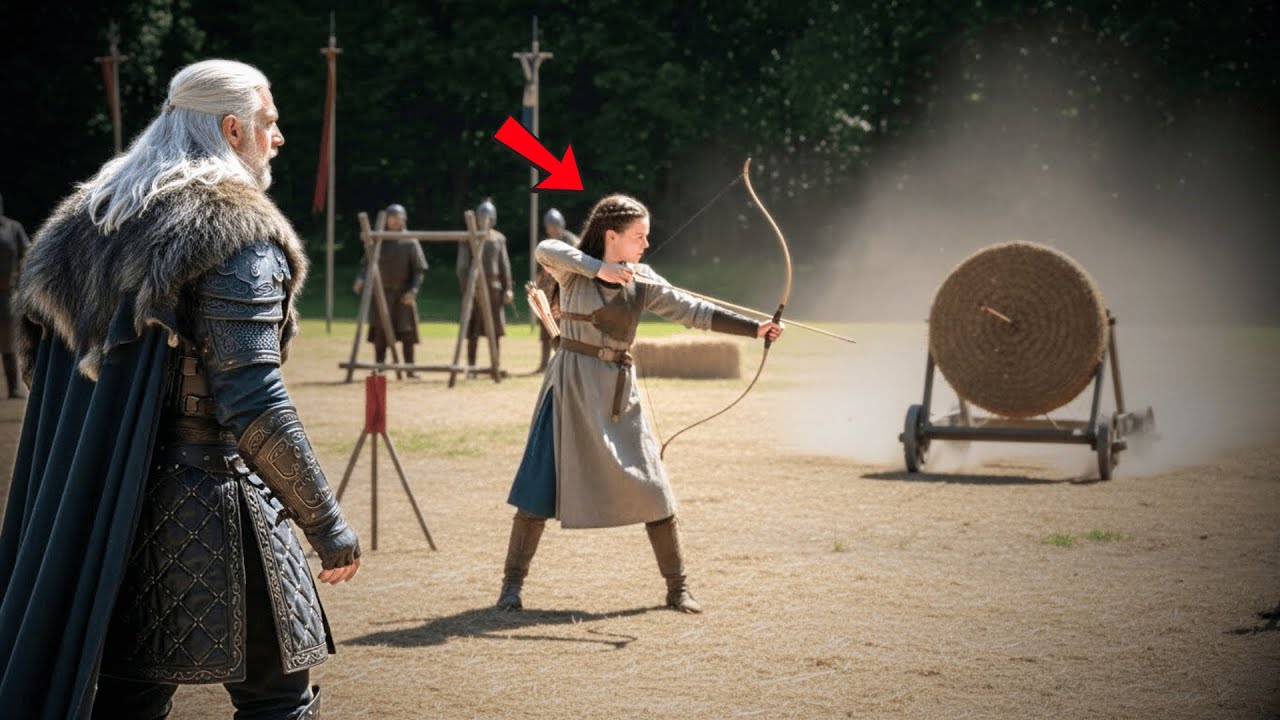 The Wolf King Stopped the Archery Test —Until the Peasant Girl Hit a Moving Target No One Else Could