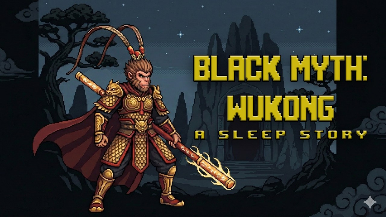 Black Myth: Wukong | The Monkey King's Return to Stone | a campfire story | Sleep Aid ASMR