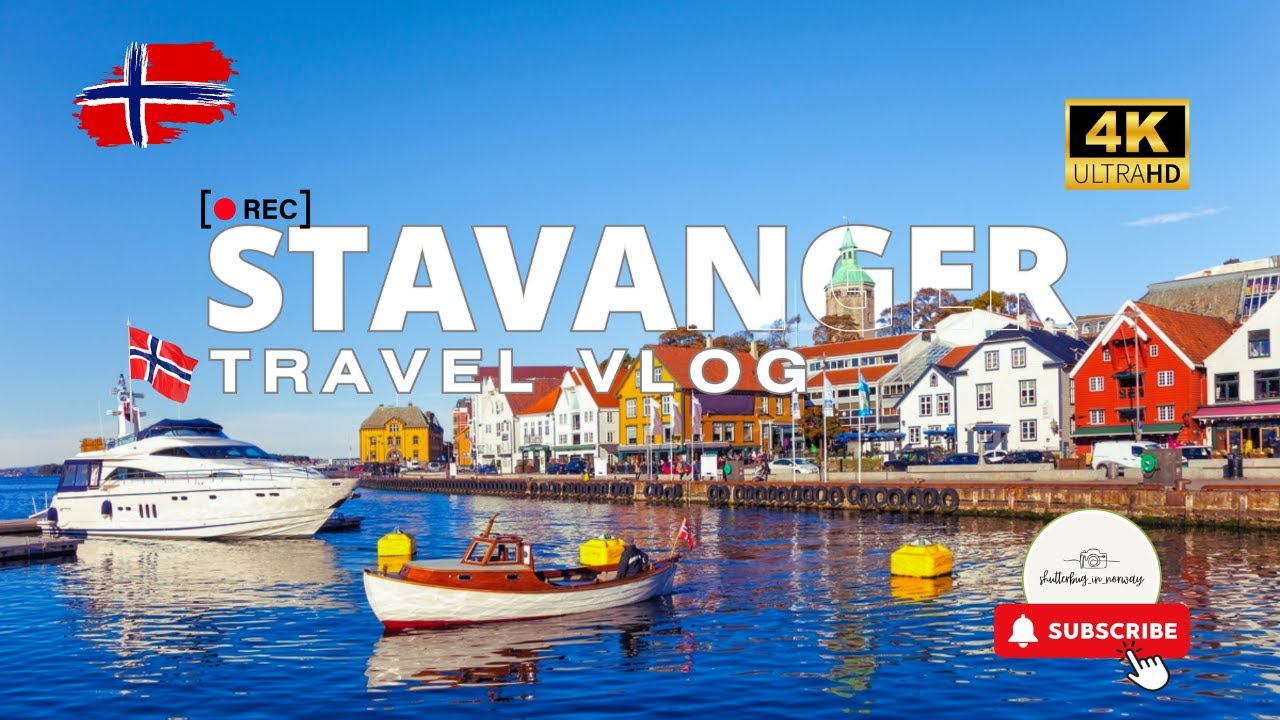 Norway Stavanger Travel 4K Vlog | Stavanger Norway | Stavanger | Shutterbug in Norway