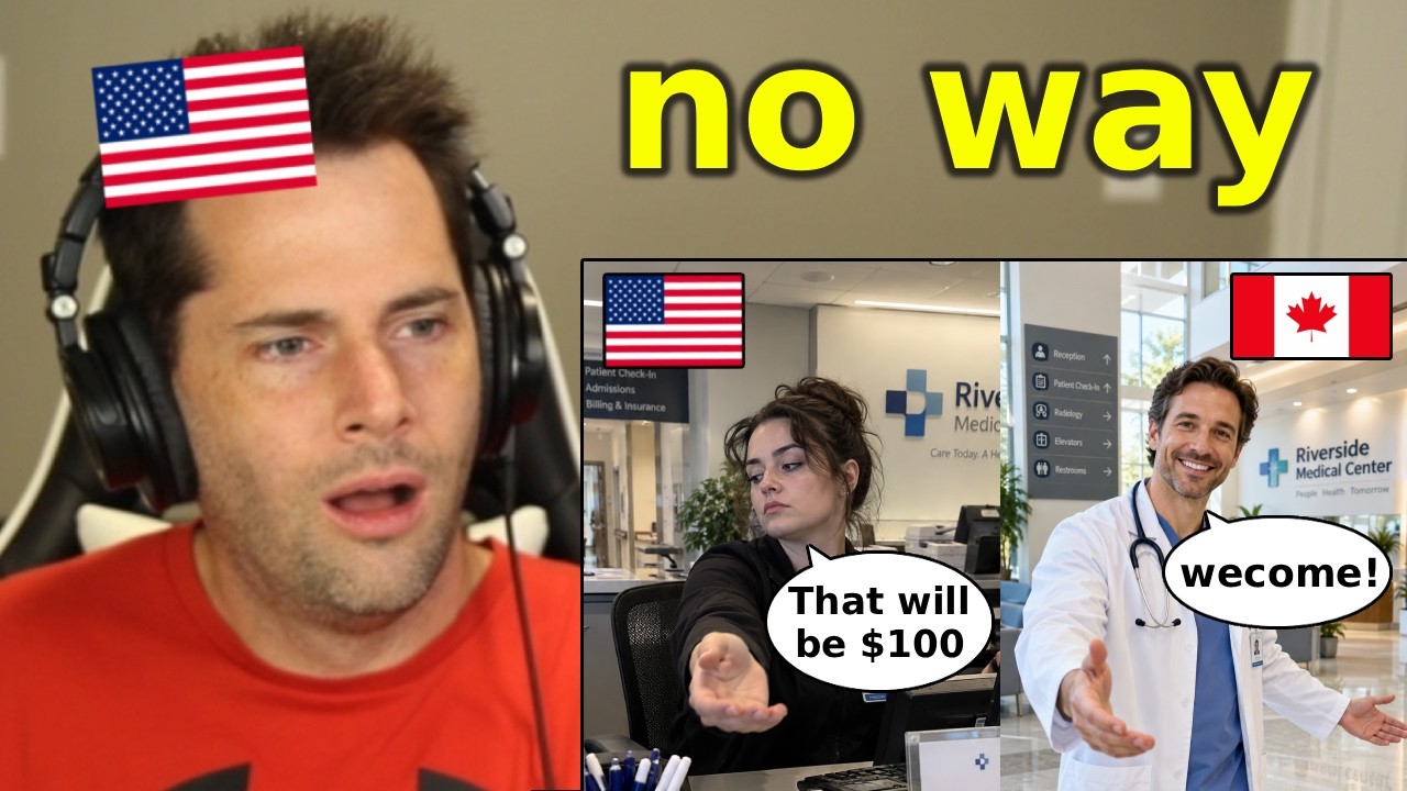 American Reacts to Things Canada Gives Its Citizens for FREE