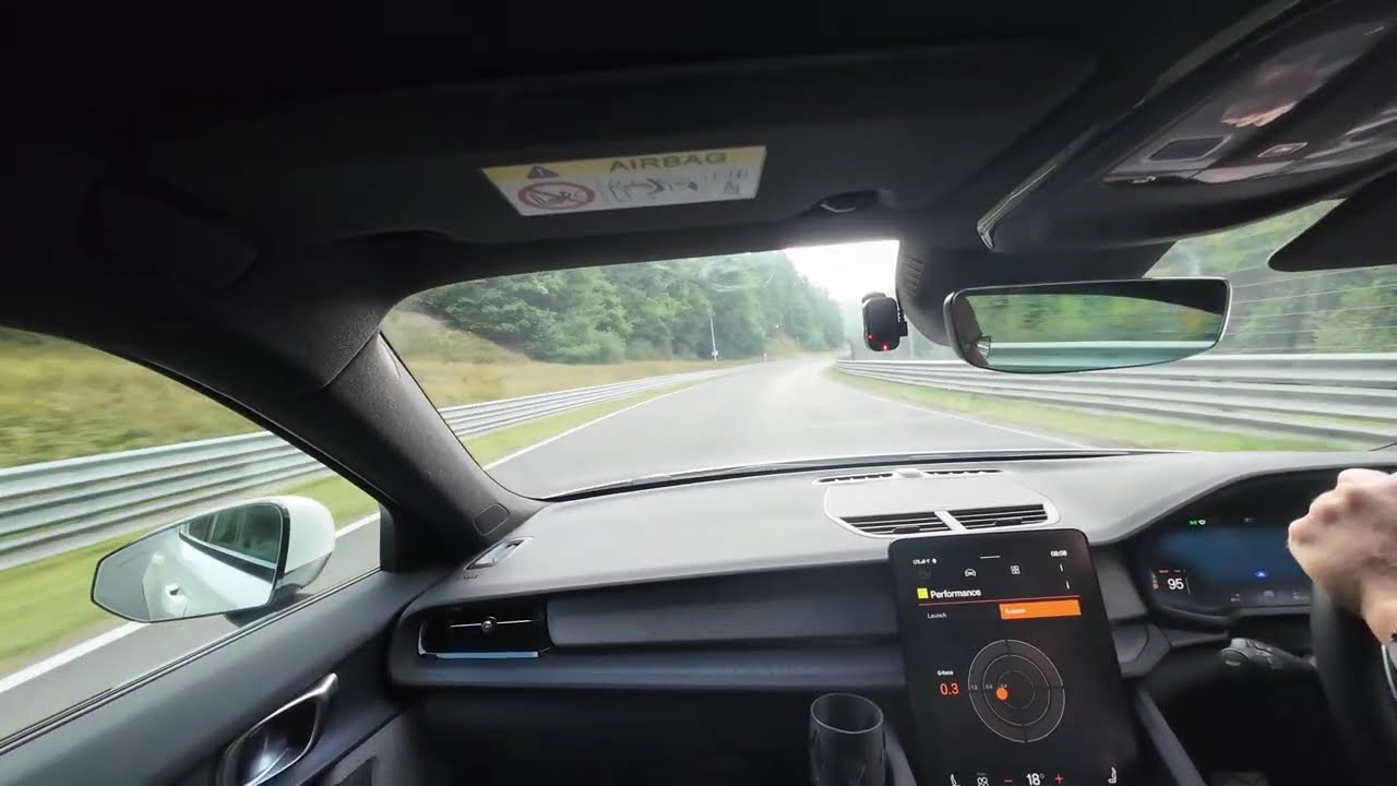 Polestar 2 - TF at Nurburgring, saturday 26th July 2025