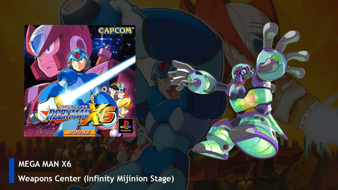 MEGA MAN X6 OST - Weapons Center (Infinity Mijinion Stage) [EXTENDED]