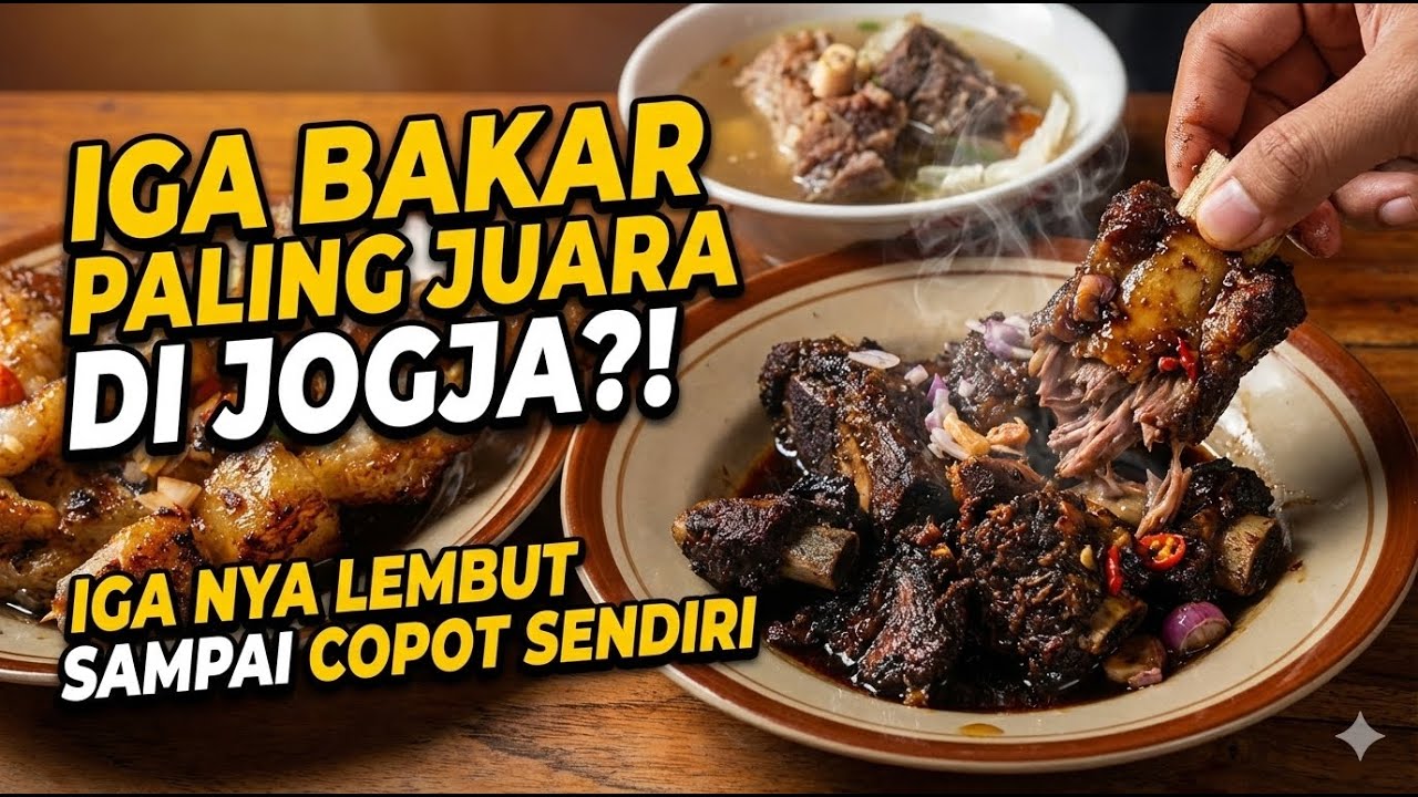 IGA BAKAR PALING JUARA DI JOGJA?! IGA NYA LEMBUT SAMPAI COPOT SENDIRI