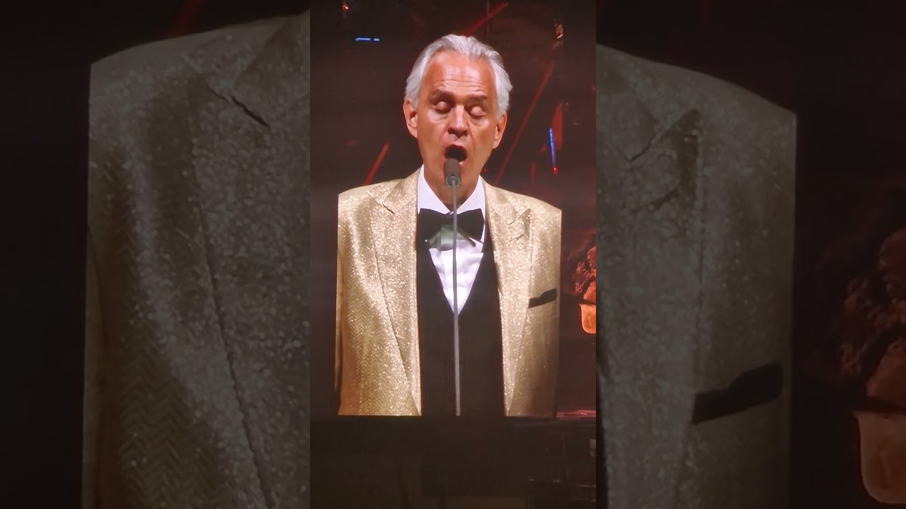 Andrea Bocelli - Nessun Dorma - Barcelona, April 30th 2024. Palau Sant Jordi