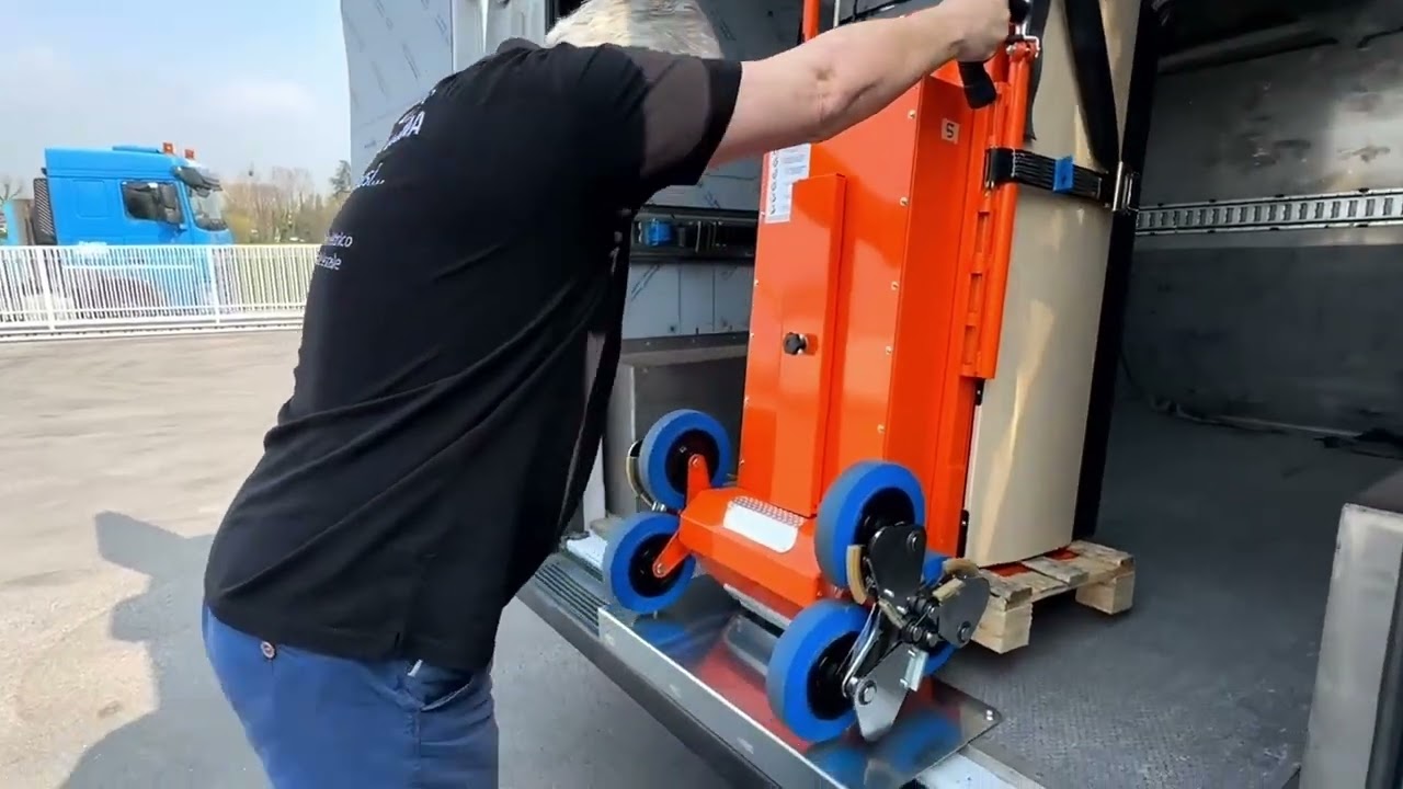 Carrello Saliscale per Stufe | Mario Super SC215 SCF trasporta fino a 310kg