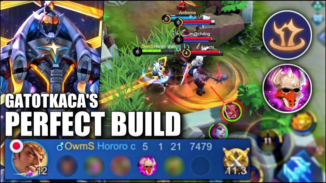 THE PERFECT GATOTKACA'S BUILD