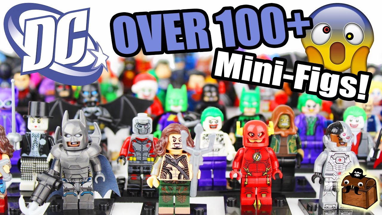 Every LEGO DC Minifigure Collection 2017