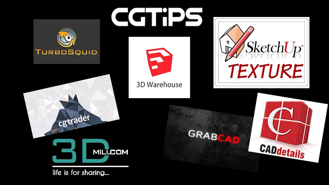 Las 13 páginas que utilizo para descargar modelos 3D para Sketchup
