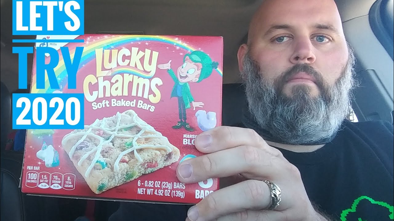 Let's Try Lucky Charms Soft Baked Bars