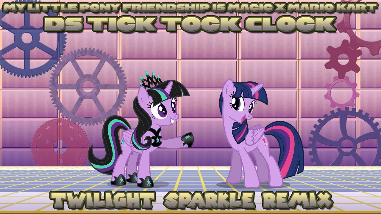 [MLP FiM x Mario Kart] DS Tick Tock Clock (Twilight Sparkle Remix)