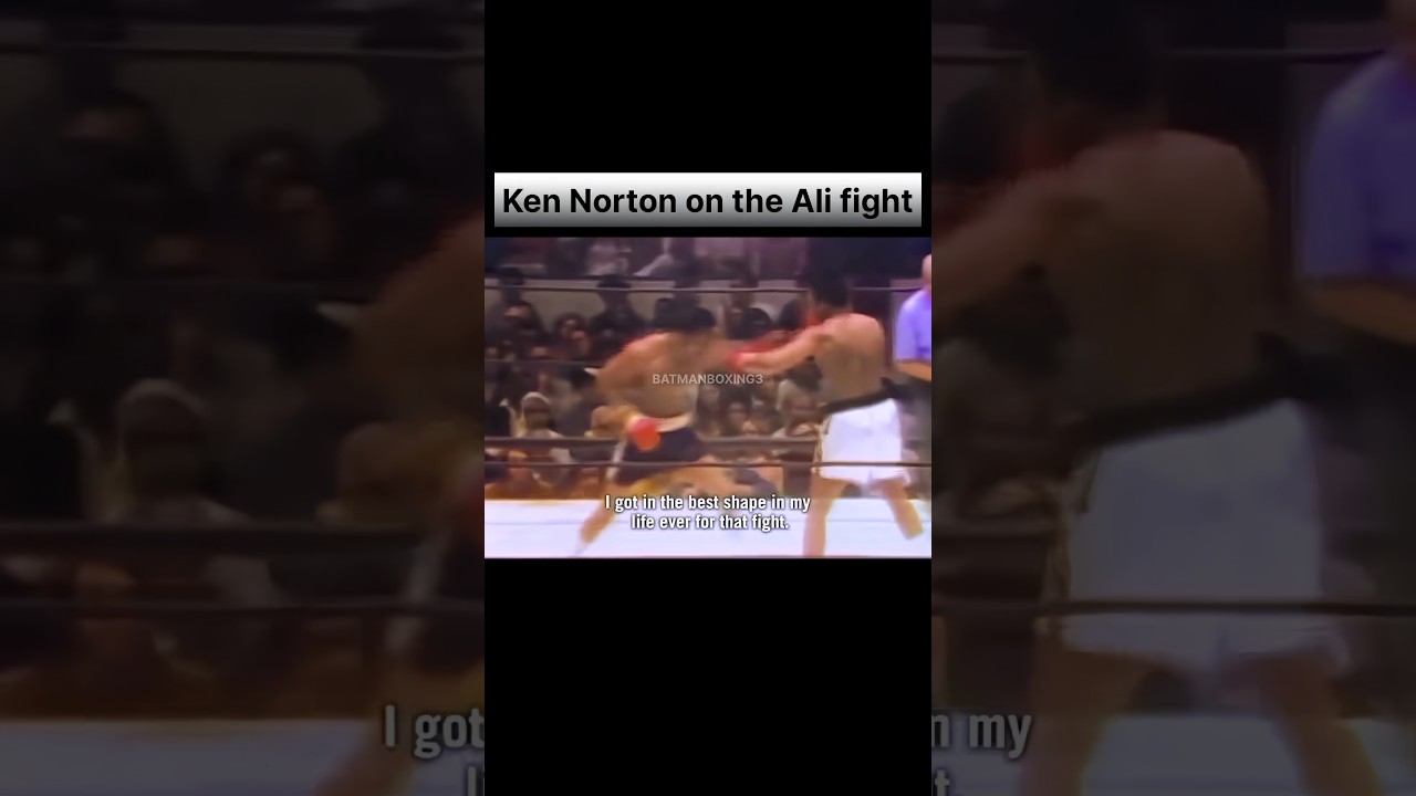 Ken Norton watched Ali&rsquo;s To counter his jab #boxing #kennorton #alivsnorton